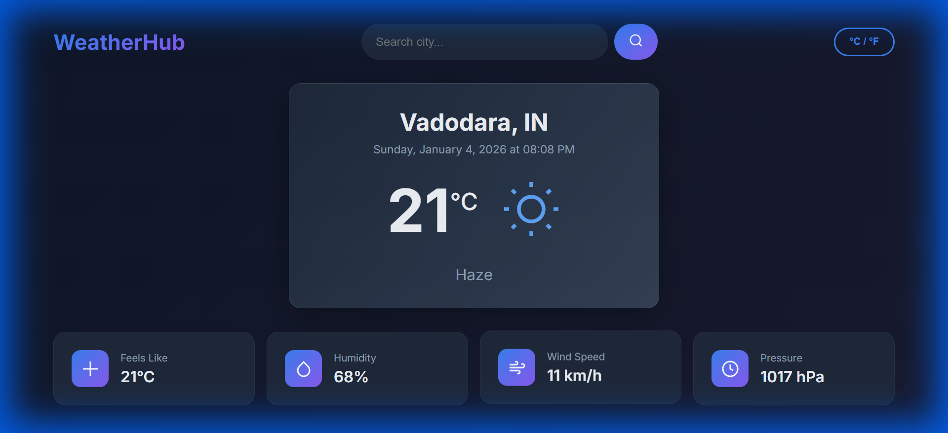 Weather Dashboard